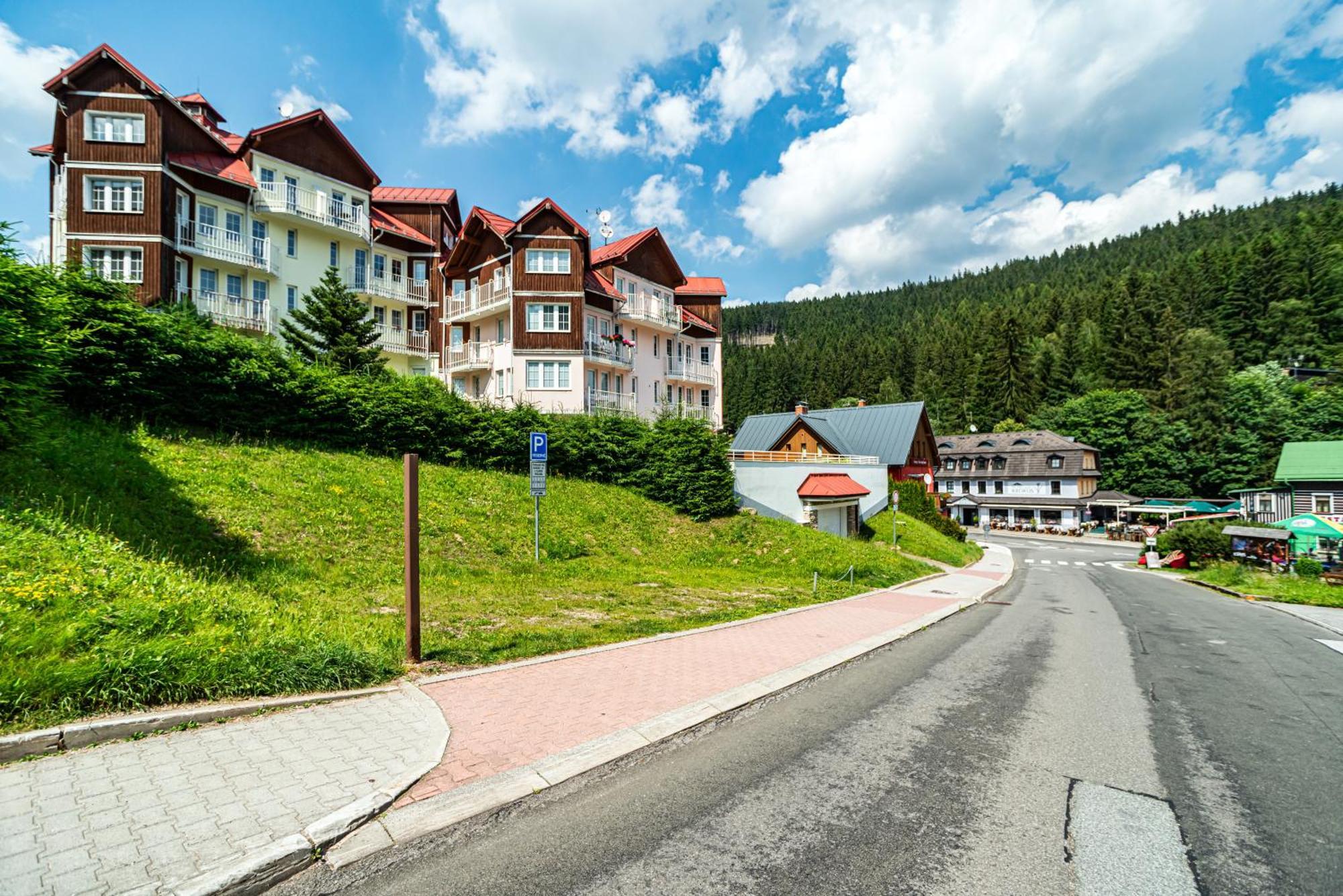 Apartman V Srdci Pece Praiano Dış mekan fotoğraf