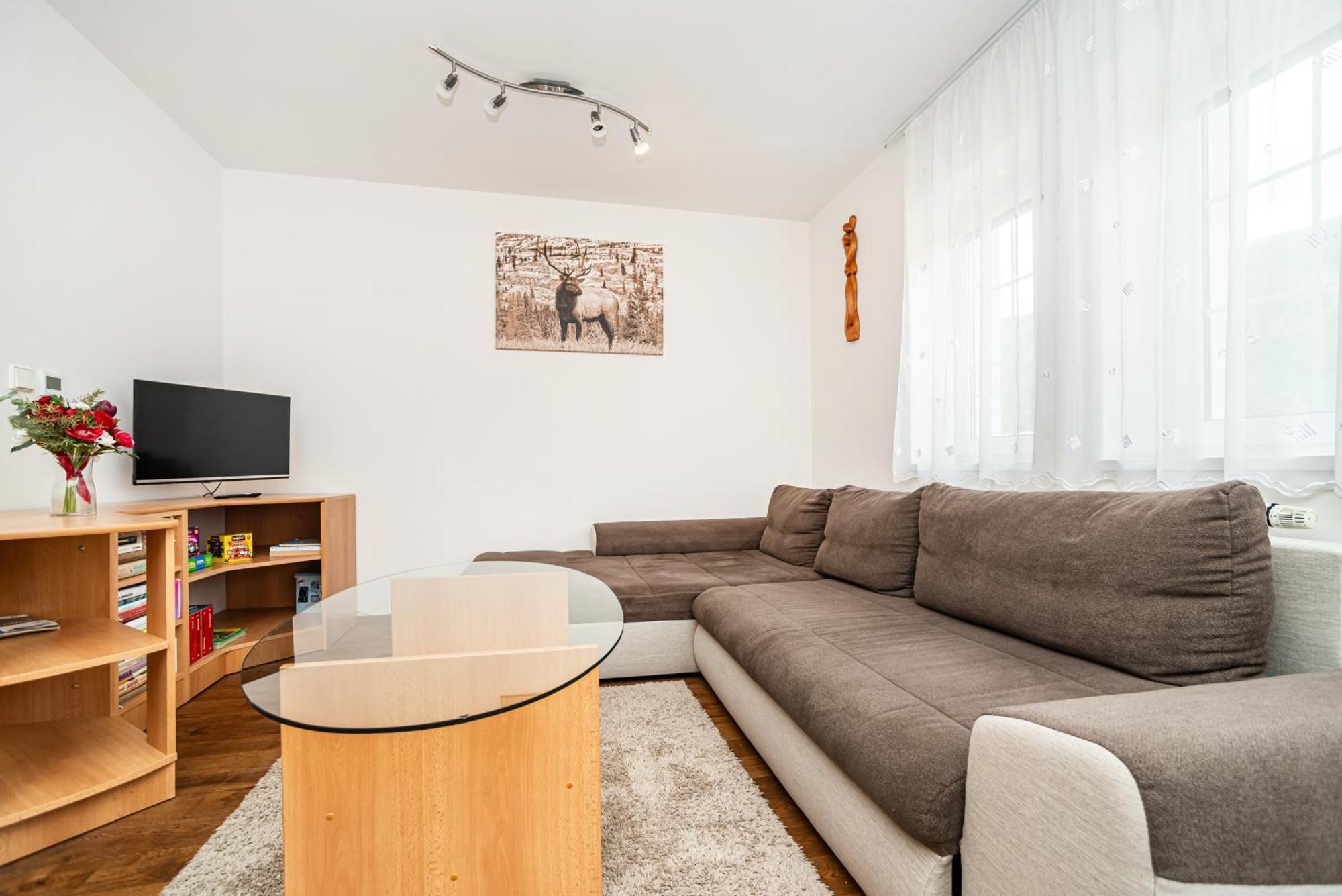Apartman V Srdci Pece Praiano Dış mekan fotoğraf